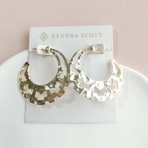 Kendra Scott Gold Hoop Earrings